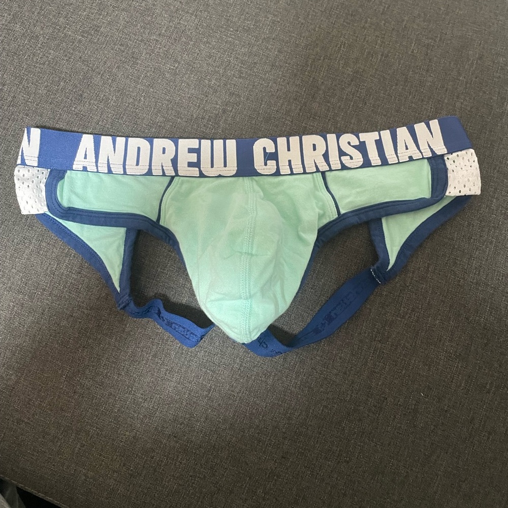 Andrew Christian retro frame jock medium